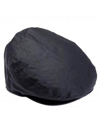 Coppola Uomo Barbour Wax Flat Cap MHA0003