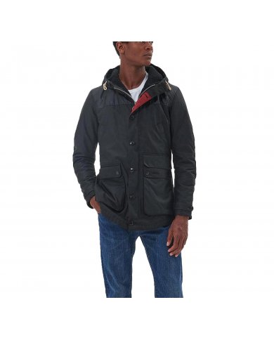 Parka Cotone Cerato Uomo Barbour Game MWX0698