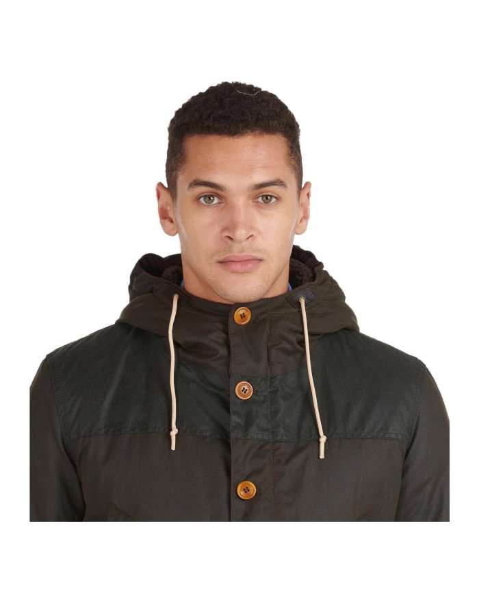 Parka Cotone Cerato Uomo Barbour Game MWX0698