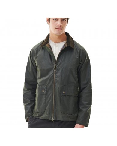 Giacca Uomo Barbour Short Bedale Wax MWX2205 Giacca Uomo Barbour Short Bedale Wax MWX2205