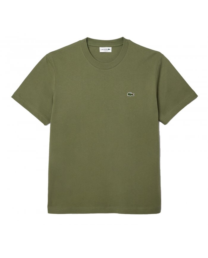t-Shirt Jersey Di Cotone Uomo Lacoste TH7318