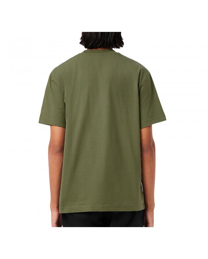 t-Shirt Jersey Di Cotone Uomo Lacoste TH7318