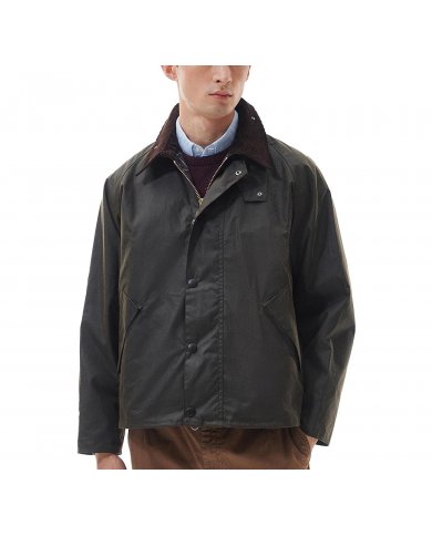Giacca Uomo Barbour Os Transport Wax MWX1678 Giacca Uomo Barbour Os Transport Wax MWX1678