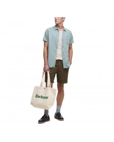 Borsa Uomo Barbour Tote Con Logo UBA0733