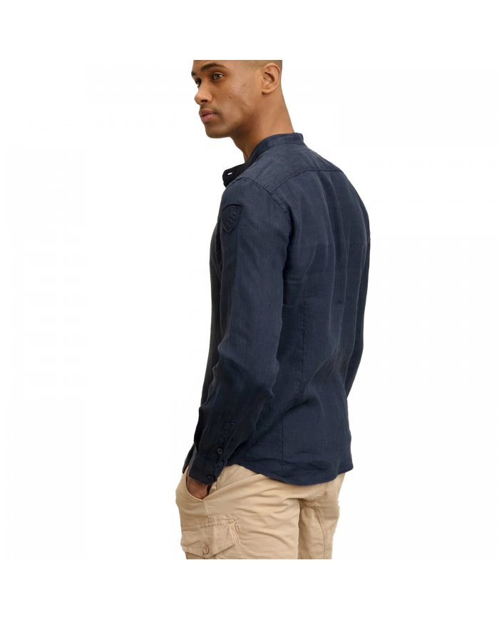 Camicia Girocollo Uomo Blauer Call 25SBLUS01339007137