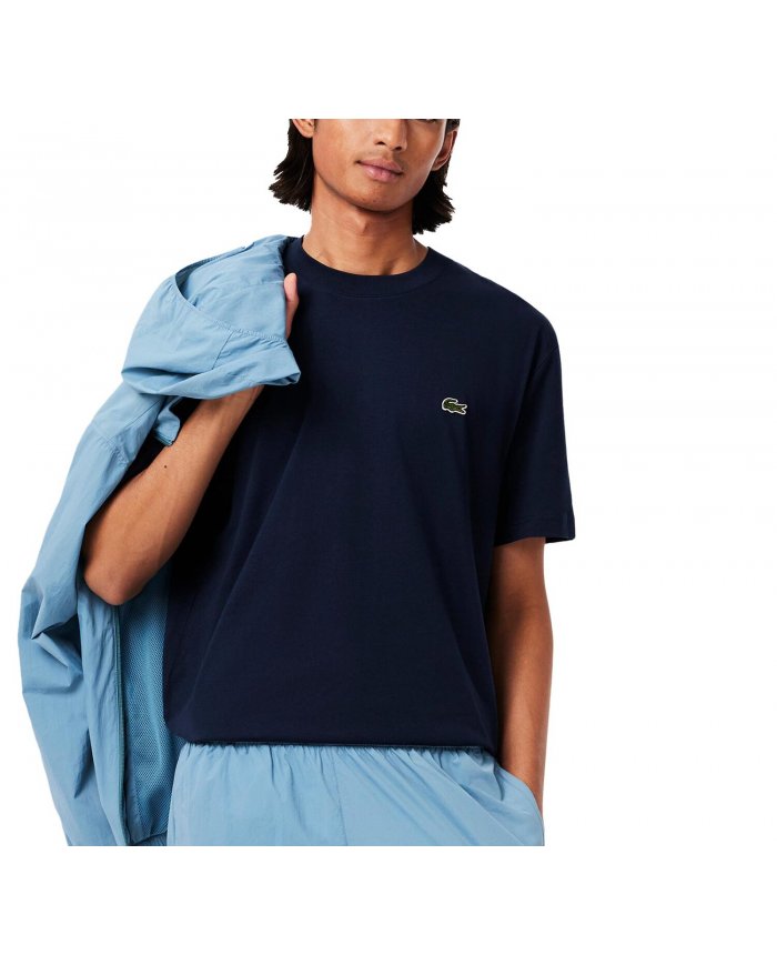t-Shirt Jersey Di Cotone Uomo Lacoste TH7318