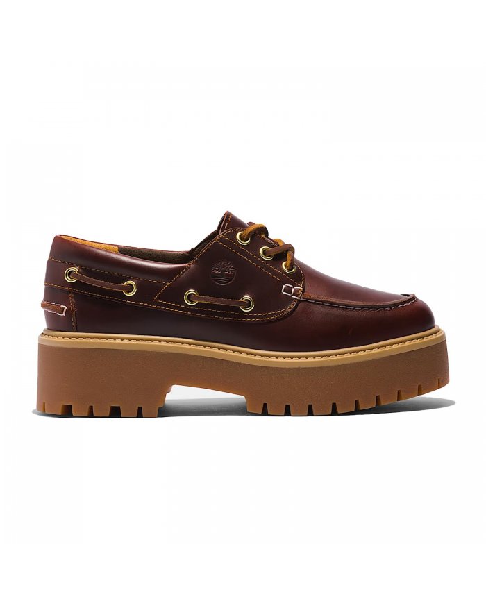 Scarpe Donna Timberland Stone Street Platform Boat TB0A2QDMD57