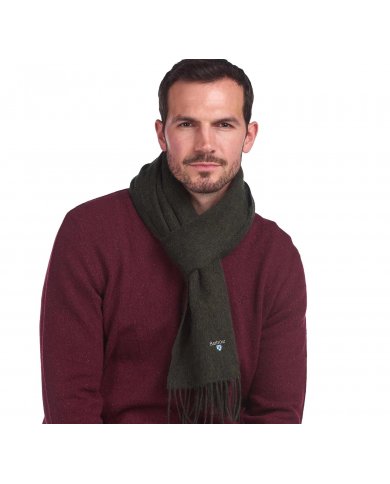 Sciarpa Uomo Barbour In Lana D'agnello USC0008