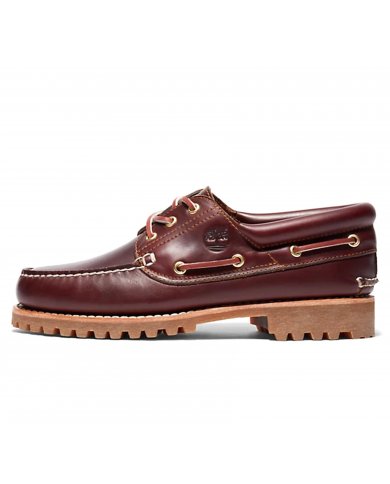Scarpa Da Barca Uomo Timberland Authentic 3-Eye Lug Handsewn TB050009648 Scarpa Da Barca Uomo Timberland Authentic 3-Eye Lug Handsewn TB050009648