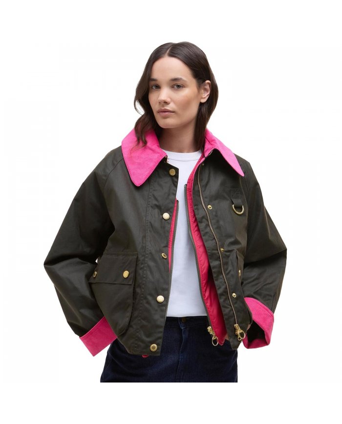 Giacca Donna Barbour Spey Icons Wax LWX1515