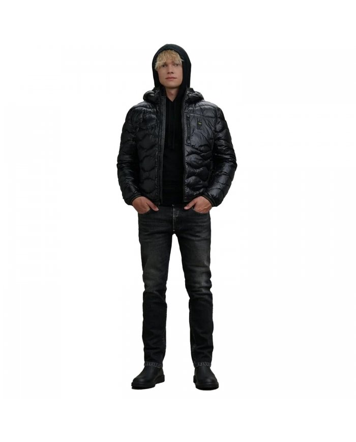 Piumino Ad Onde Uomo Blauer Wave 24WBLUC03030 006355