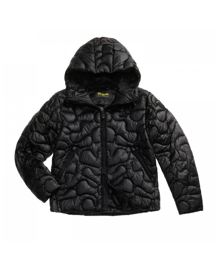 Piumino Trapuntato Mimetico Uomo Blauer Hamlet 25WBLUC02077006943