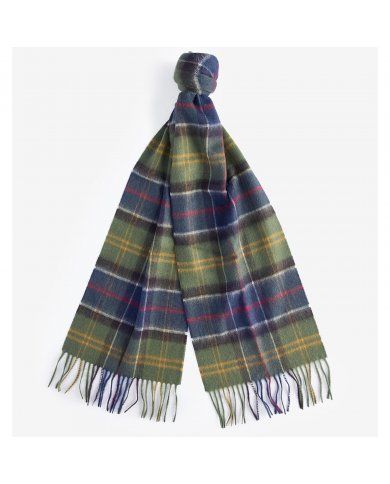 Sciarpa Uomo Barbour Wool Cashmere Tartan USC0002