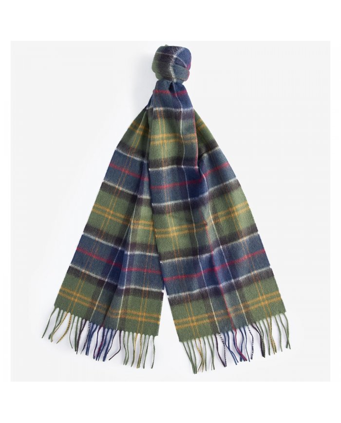 Sciarpa Uomo Barbour Wool Cashmere Tartan USC0002
