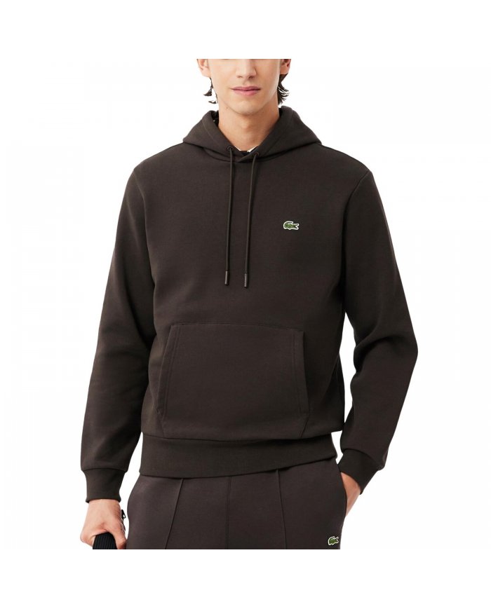 Felpa Con Cappuccio In Pile Uomo Lacoste SH9623 Felpa Con Cappuccio In Pile Uomo Lacoste SH9623