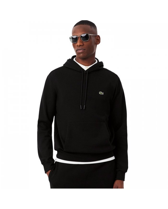 Felpa Con Cappuccio In Pile Uomo Lacoste SH9623 Felpa Con Cappuccio In Pile Uomo Lacoste SH9623