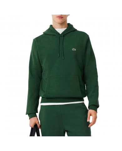 Felpa Con Cappuccio In Pile Uomo Lacoste SH9623