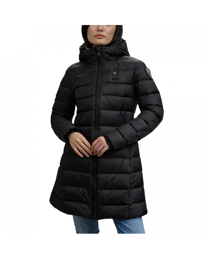 Piumino Lungo a Righe Donna Blauer Agnes 25WBLDK03102006047