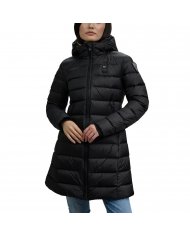 Piumino Lungo a Righe Donna Blauer Agnes 25WBLDK03102006047