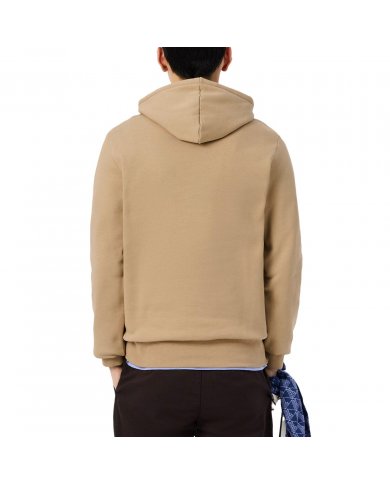 Felpa Con Cappuccio In Pile Uomo Lacoste SH9623