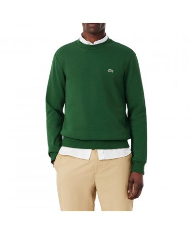 Felpa Girocollo In Pile Uomo Lacoste SH9608