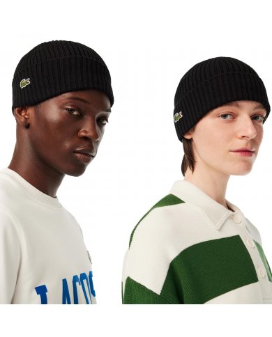 Cappello Unisex In Lana Costine Lacoste RB0001 00