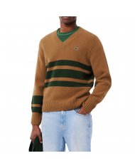 Maglia Scollo a V In Lana Uomo Lacoste AH5180