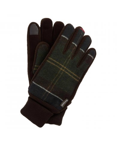 Guanti In Tartan Uomo Barbour Hackney MGL0144
