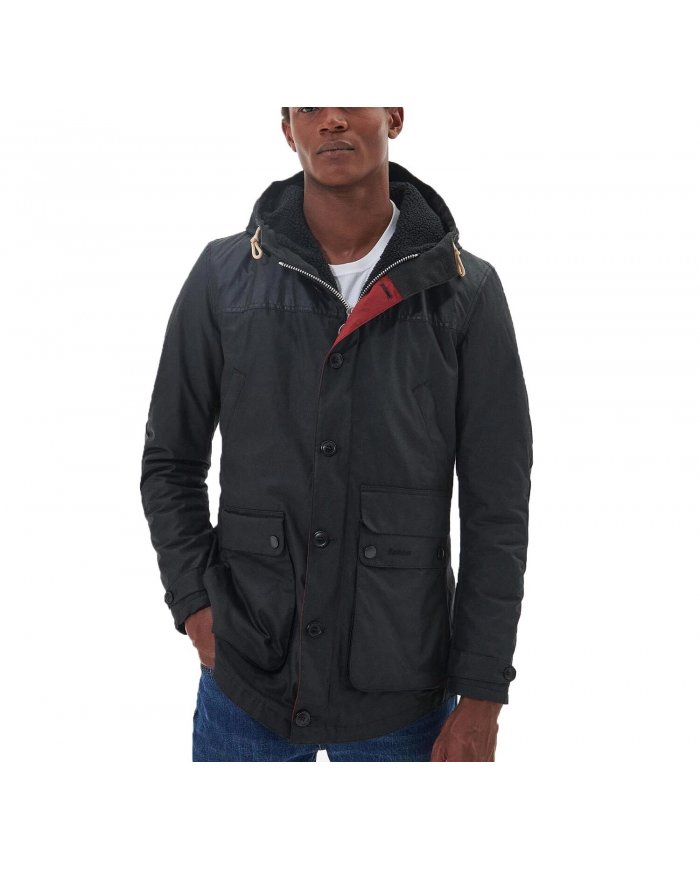 Parka Cotone Cerato Uomo Barbour Game MWX0698