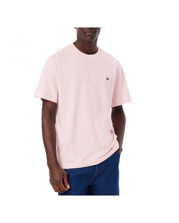 t-Shirt Jersey Di Cotone Uomo Lacoste TH7318