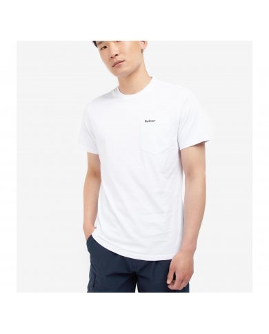 t-Shirt Uomo Barbour Langdon Pocket MTS1114