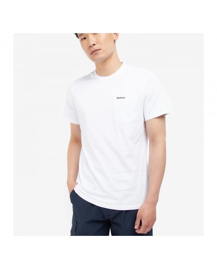 t-Shirt Uomo Barbour Langdon Pocket MTS1114