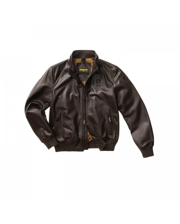 Giubbino In Pelle Uomo Blauer Coniston 26BLUL02441007515