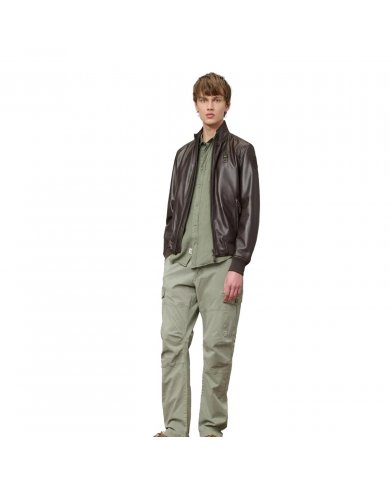 GIUBBINO IN PELLE UOMO BLAUER CONISTON