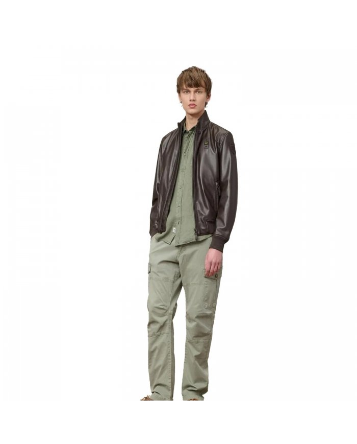 Giubbino In Pelle Uomo Blauer Coniston 26BLUL02441007515