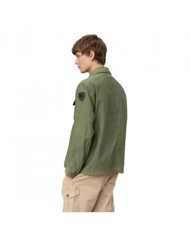 GIACCA CAMICIA UOMO BLAUER GOODALE DYED