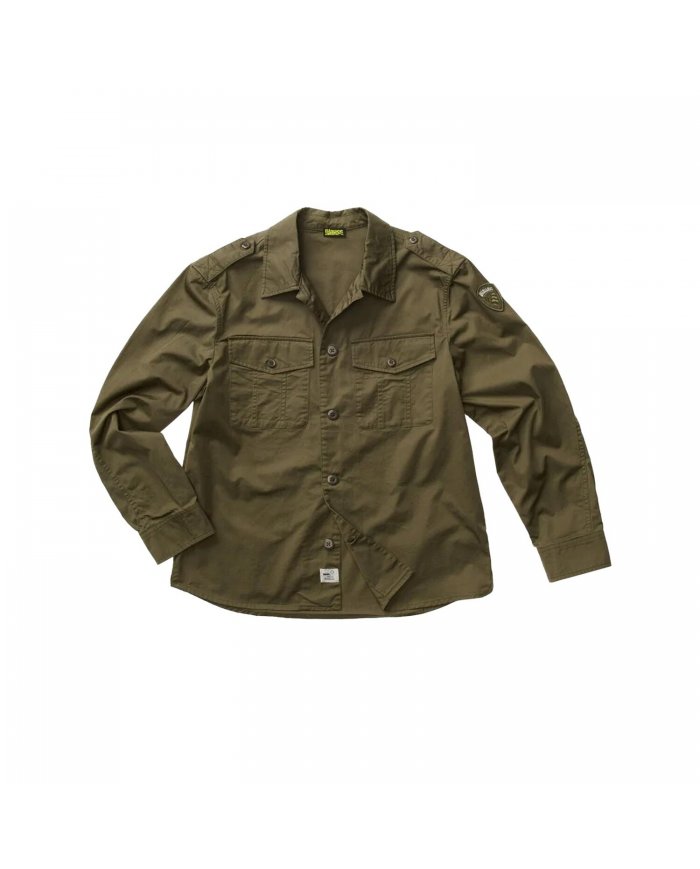 Giacca Camicia Uomo Blauer Langley 26SBLUS01358007499