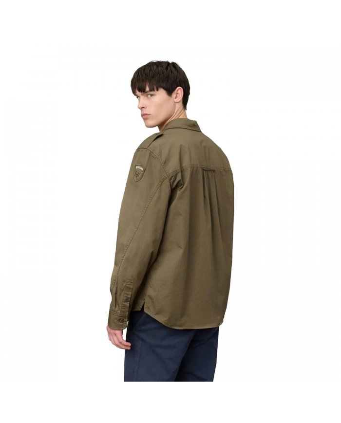 Giacca Camicia Uomo Blauer Langley 26SBLUS01358007499