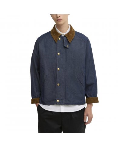 GIACCA UOMO BARBOUR TRANSPORT DENIM