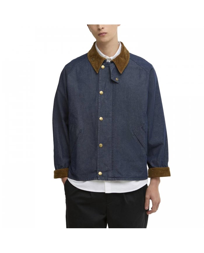GIACCA UOMO BARBOUR TRANSPORT DENIM