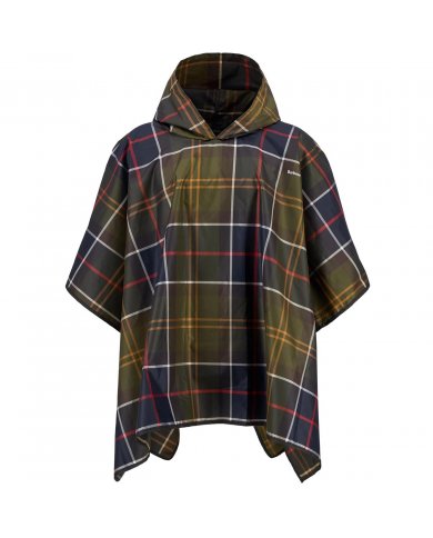 Poncho Impermeabile Tartan Uomo Barbour UAC0214
