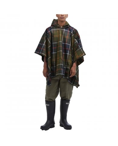 Poncho Impermeabile Tartan Uomo Barbour UAC0214