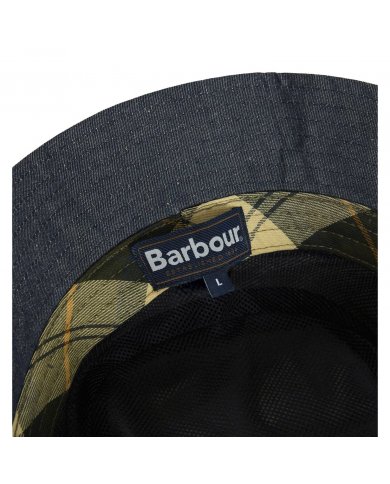 CAPPELLO IN DENIM TRANSPORT UOMO BARBOUR