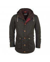 Parka Cotone Cerato Uomo Barbour Game MWX0698