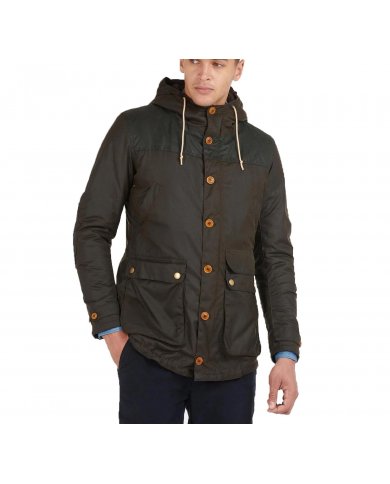 Parka Cotone Cerato Uomo Barbour Game MWX0698