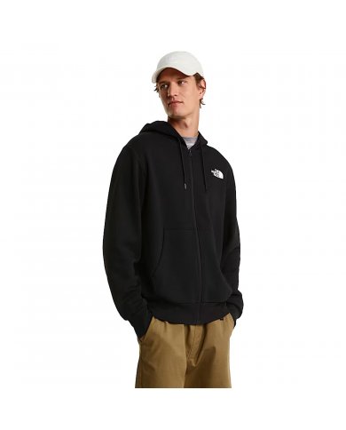 FELPA LEGGERA ZIP UOMO TNF SIMPLE DOME