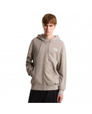 Felpa Leggera Zip Uomo The North Face Simple Dome NF0A8GQ72MB