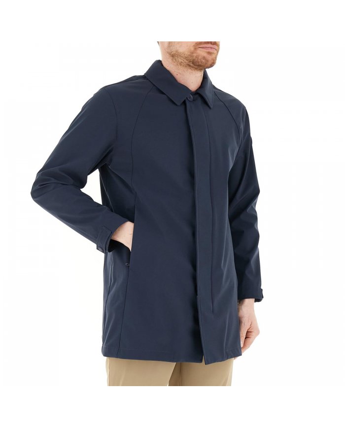 Giacca Impermeabile Lunga In Softshell Uomo Colmar 1838 6WV