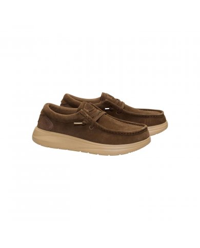 Scarpa Uomo Hey Dude Wally Comf Suede HD 41975