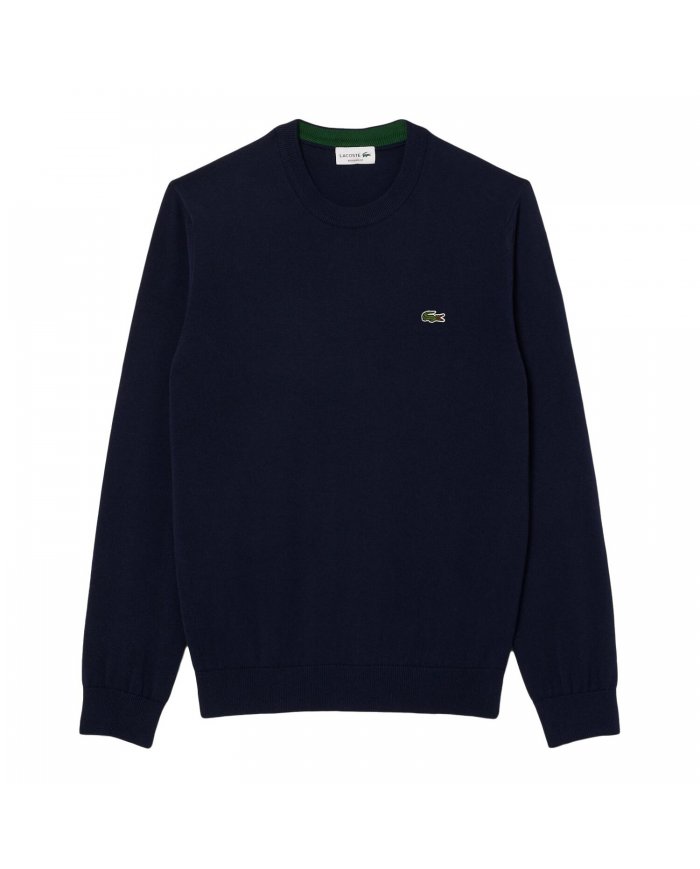 Maglia Girocollo Uomo Lacoste In Cotone AH1985